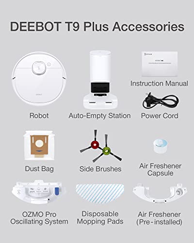 ECOVACS DEEBOT T9+ Smart Robot Vacuum & Mop