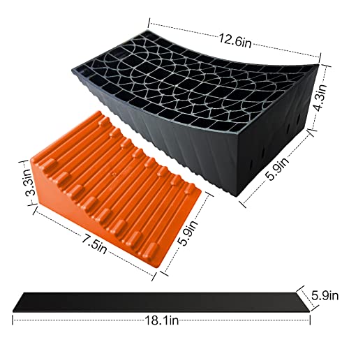 VIP Camper Level Kit with Wheel Stop & Handbag