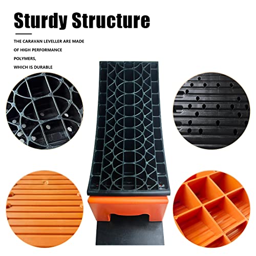 VIP Camper Level Kit with Wheel Stop & Handbag