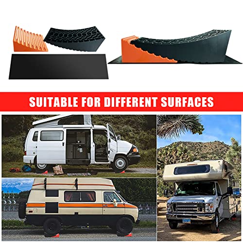 VIP Camper Level Kit with Wheel Stop & Handbag