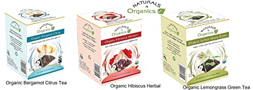 Premium Organic Hibiscus Tea Bags, 24 Count