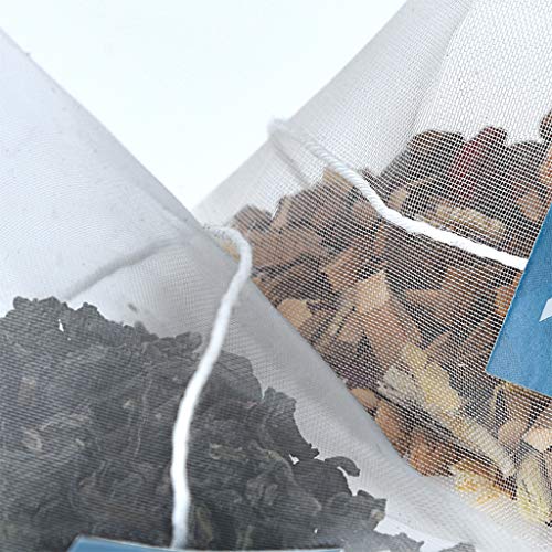 100PCS Pyramid Tea Bag Filter with Single String