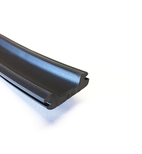 Black RV Camper Trailer Vinyl Screw Cover 50ft