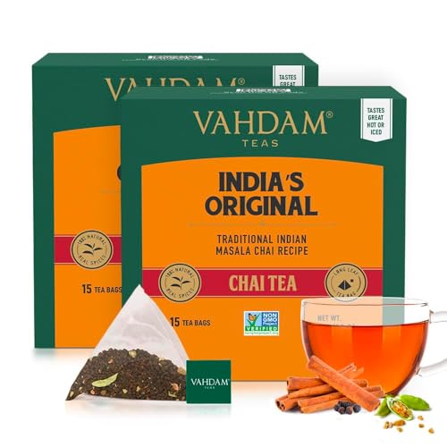 VAHDAM Masala Chai Tea Bags - Exotic Spices
