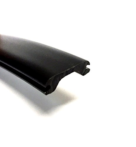 Black RV Camper Trailer Vinyl Screw Cover 50ft