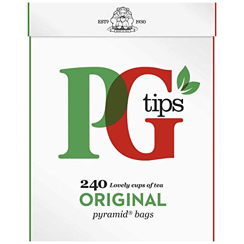 PG Tips Black Tea Pyramid Bags, 240 Bags x 2
