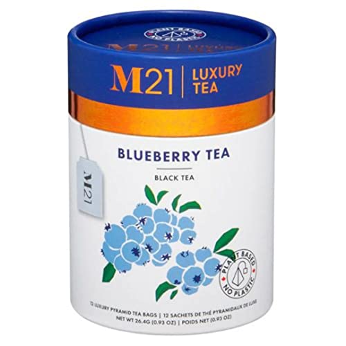 VIP Blueberry Tea in Compostable Pyramid Bags, M21