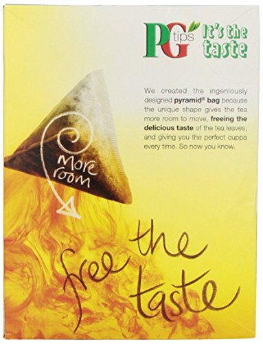 PG Tips Pyramid Tea Bags - 160 Count Box