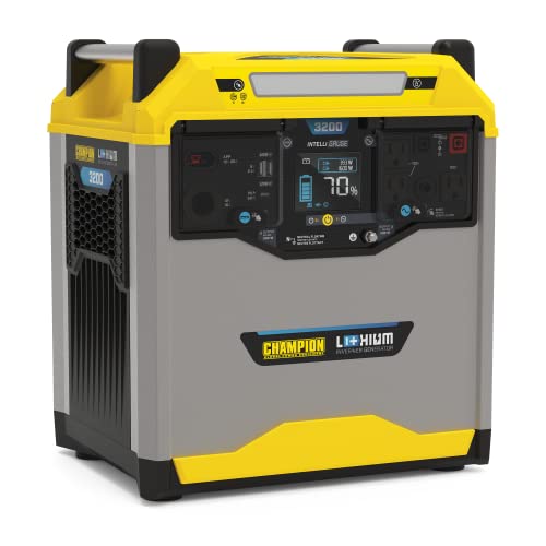 Champion Power Station Lithium-Ion Battery Solar Generator