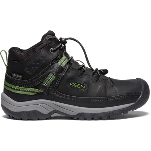 VIP Kids Waterproof Hiking Boots in Black - Size 4