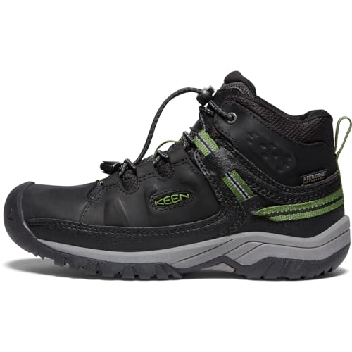 VIP Kids Waterproof Hiking Boots in Black - Size 4
