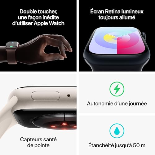 Apple Watch Series 9 GPS 45mm - Midnight Style