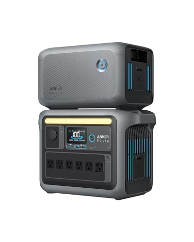 Anker SOLIX C1000 Portable Power Station Bundle