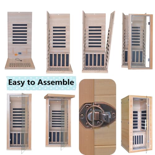 Belle House Infrared Sauna Room for 1 Person