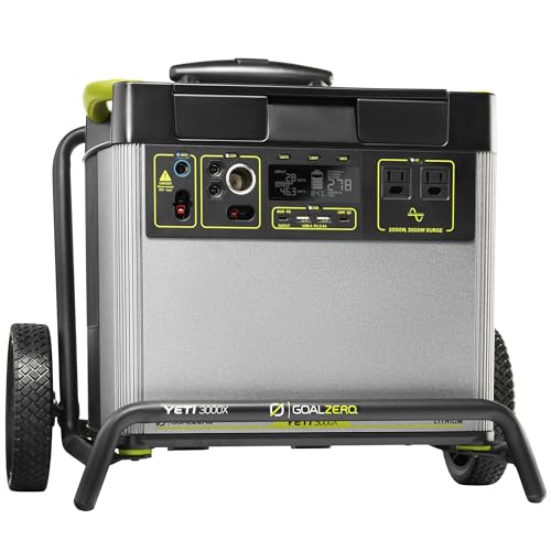 Yeti 3000X Portable Power Station with AC & Solar