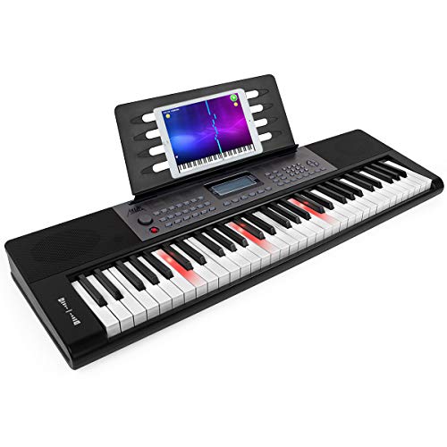 AKLOT 61-Key Portable Electronic Keyboard VIP Bundle