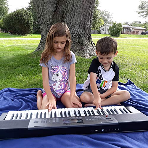 AKLOT 61-Key Portable Electronic Keyboard VIP Bundle