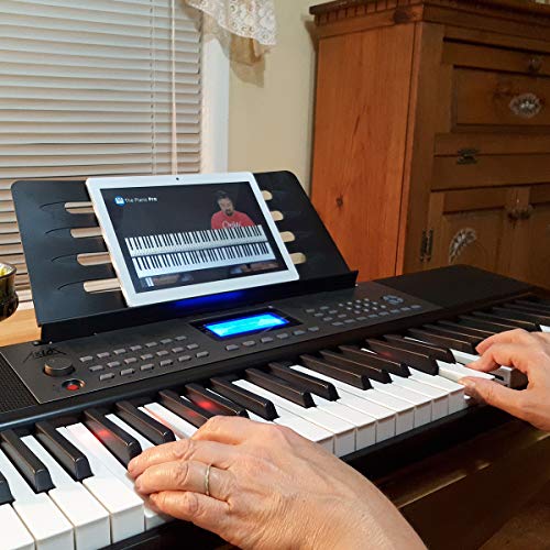 AKLOT 61-Key Portable Electronic Keyboard VIP Bundle