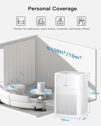 MORENTO True HEPA Air Purifier for Bedroom VIP