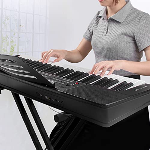AKLOT 61-Key Portable Electronic Keyboard VIP Bundle