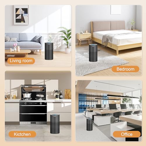 MORENTO Large Room Air Purifier with Night Light