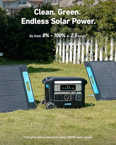 Anker SOLIX F2000 Power Station, PowerHouse 767 Generator