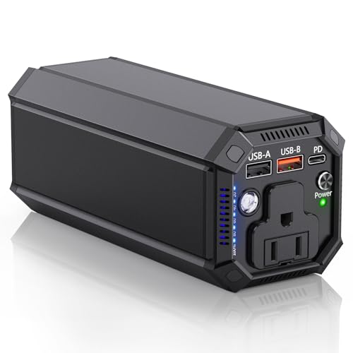 Portable Laptop Power Bank with 100W AC Outlet