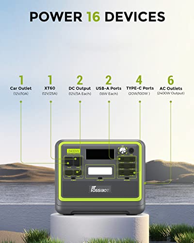 FOSSiBOT F2400 Portable Power Station - VIP Shopping
