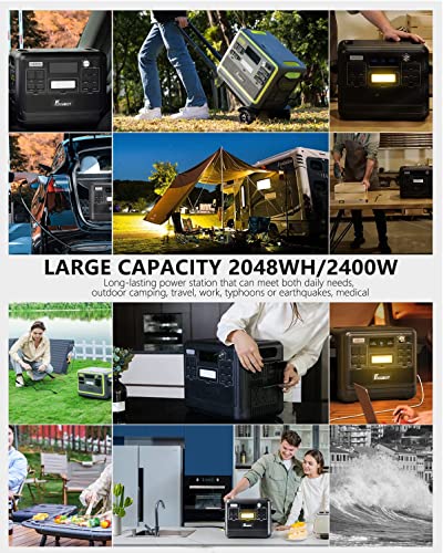 FOSSiBOT F2400 Portable Power Station - VIP Shopping