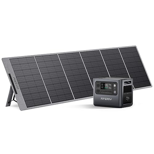 AFERIY Portable Solar Generator with 400W Solar Panel