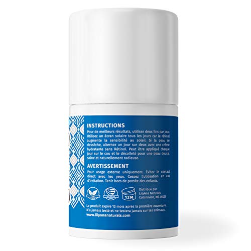 LilyAna Naturals Retinol Cream - Anti Aging Moisturizer