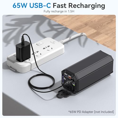 Portable Laptop Power Bank with 100W AC Outlet