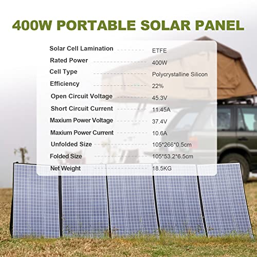 VIP Portable Power Station and Solar Panel Combo