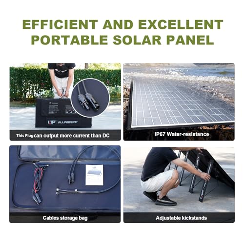 VIP Portable Power Station and Solar Panel Combo