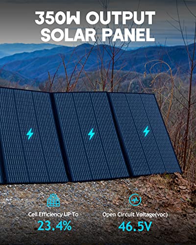 BLUETTI Solar Generator AC200MAX with 350W Panel