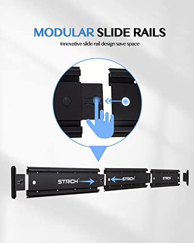 5 Guitar Wall Mount Hangers, Adjustable Display Set