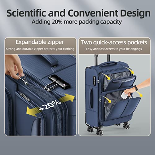 VIP Luggage Set in Blue - Lightweight & Durable