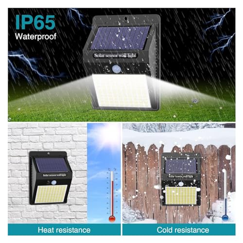 Outdoor Solar Security Lights, 10 Pack, 3 Modes