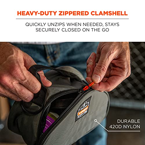 Ergodyne Arsenal 5187 Half Face Respirator Bag, Gray