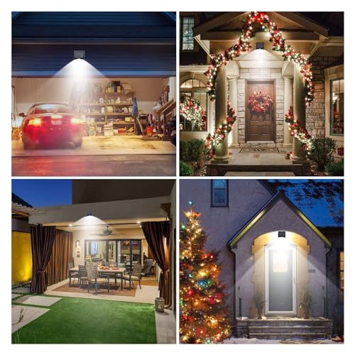 Outdoor Solar Security Lights, 10 Pack, 3 Modes