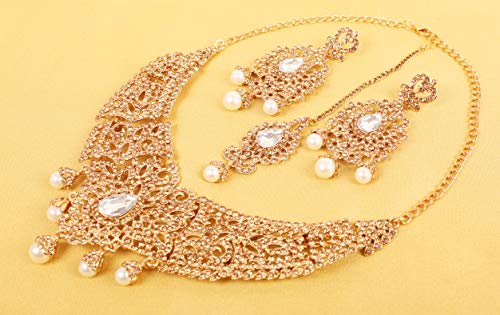 Indian Bollywood Jewelry Sets for Women Wedding Ornaments