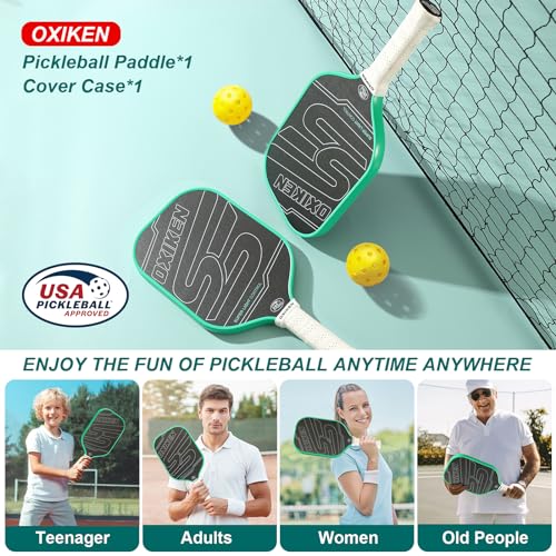 OXIKEN 16 mm Pickleball Paddles - USAPA Approved VIP Shopping