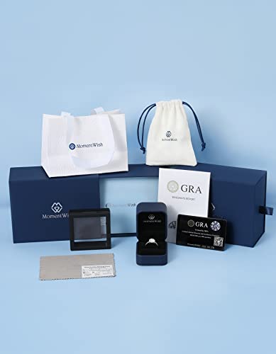 Moissanite Eternity Promise Ring for Her, Stackable Band