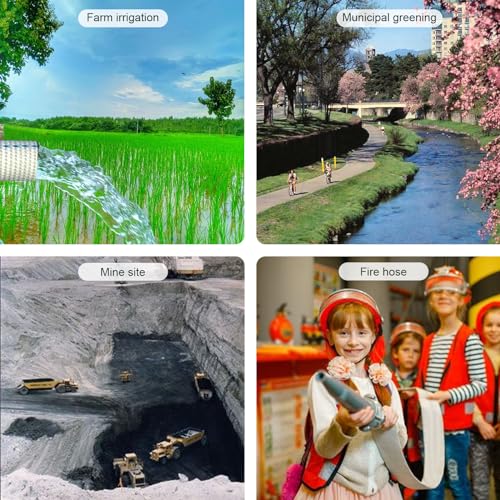 100FT Heavy Duty Fire Hose for Pool Drainage