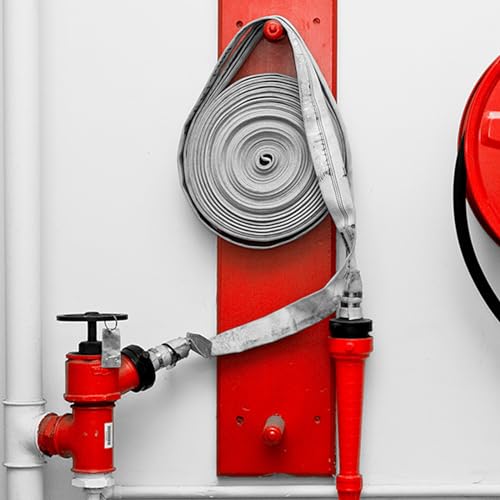 100FT Heavy Duty Fire Hose for Pool Drainage