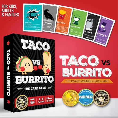 Taco vs Burrito - Strategic Card Game for All