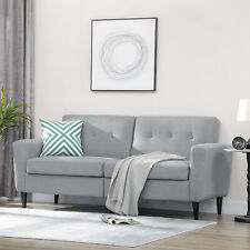 HOMCOM Modern 3 Seater Sofa with Upholstered Couch