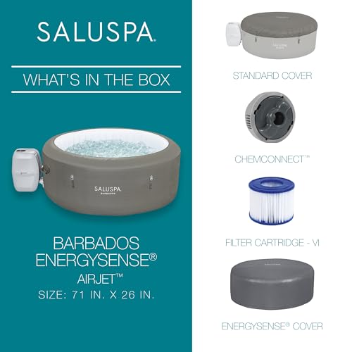 SaluSpa Barbados AirJet Inflatable Hot Tub for VIPs