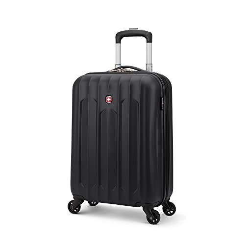 SwissGear Chrome Small Hardside Spinner Carry-on - Black
