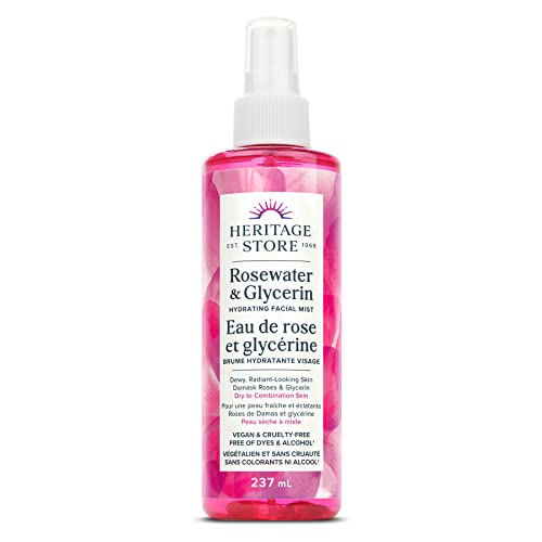 Heritage Store Rosewater & Glycerin Hydrating Facial Mist